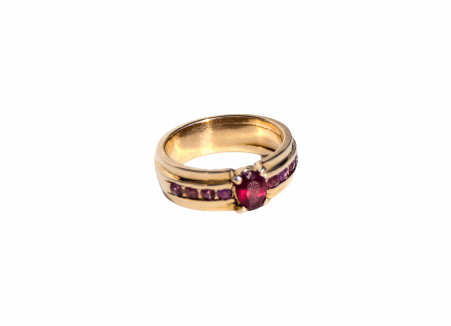 Bague en or 18 carats et rubis naturel – Éclat d’âme – Image 3