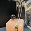 Pendentif Goutte de Soleil en Citrine Naturelle – Image 3