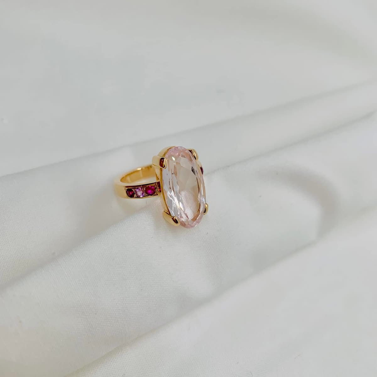 Bague Élégance Morganite