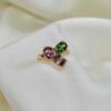 💍 Bague Trinity Infini – Saphirs de Sakaraha ✨ – Image 2