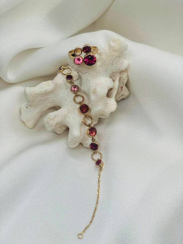 Parure Prestige Rubis Rosé