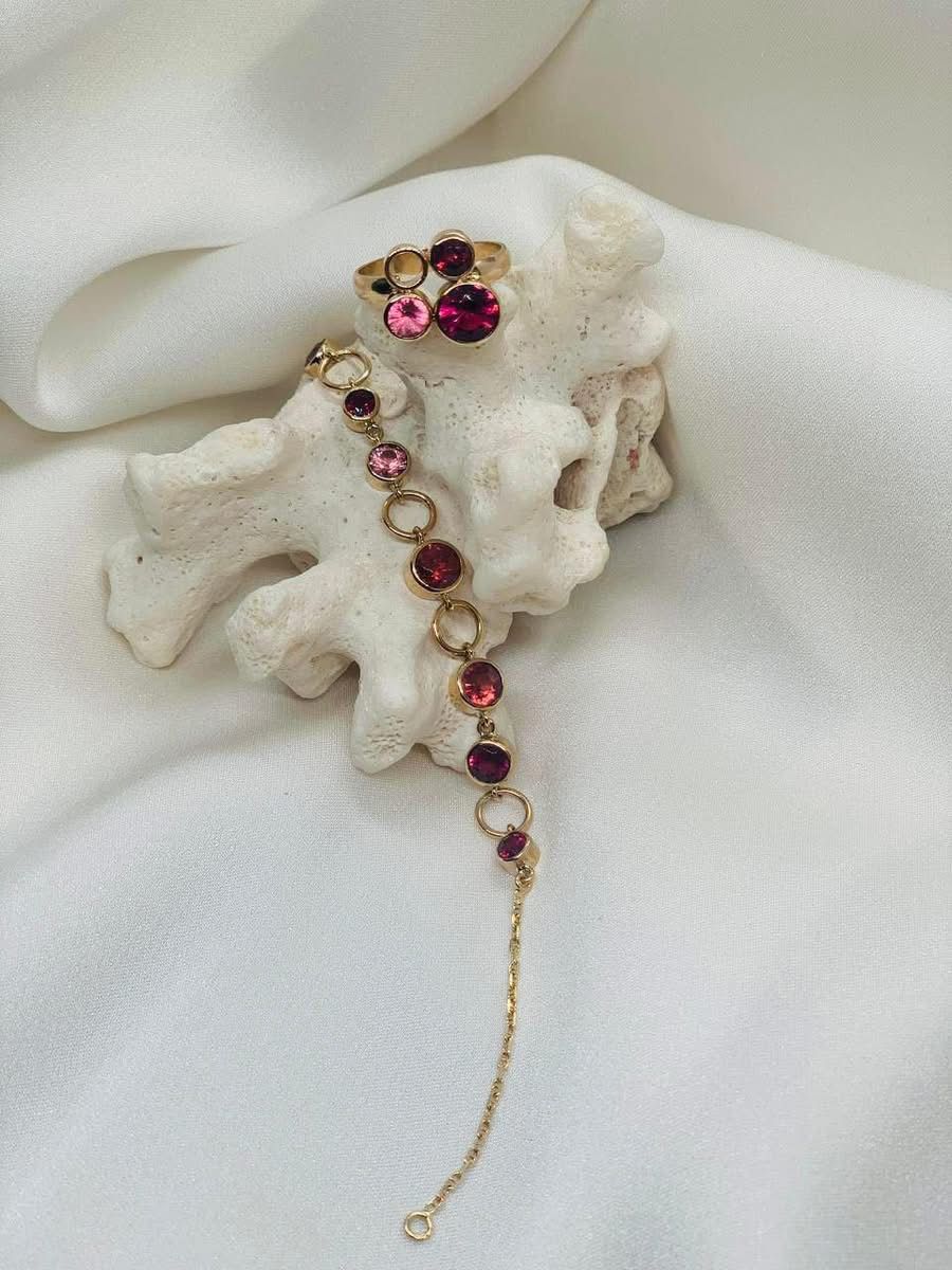 Parure Prestige Rubis Rosé